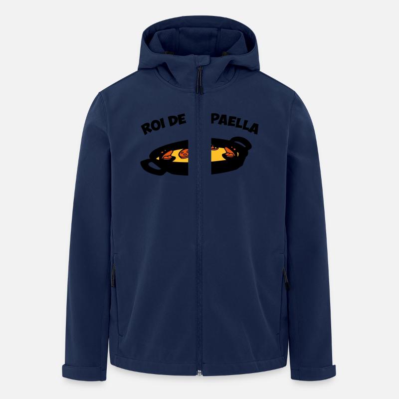 roi de la paella - Recycelte Männer Softshell-Jacke von Stanley/Stella - Navy