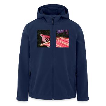 Hamac - Veste softshell homme en polyester recyclé Stanley/Stella - marine - Devant - AI Model Male 185 light (185cm)