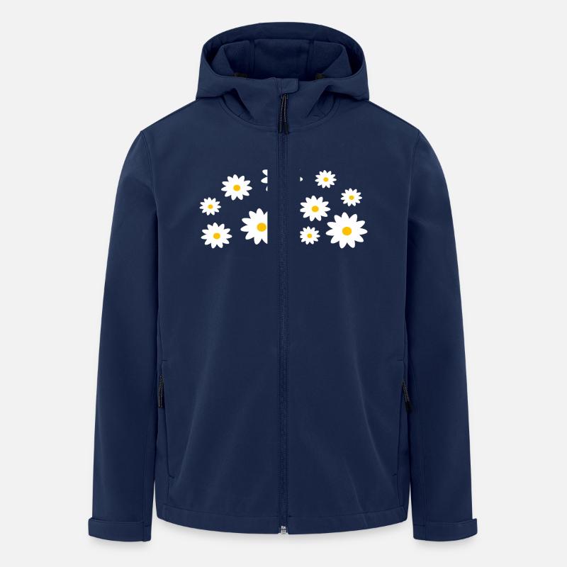 Blumen Blume Geschenk - Recycelte Männer Softshell-Jacke von Stanley/Stella - Navy