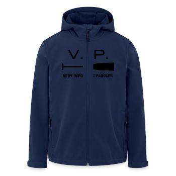VIP Very Important 1c Dragon Boat pagayeurs Canoë - Veste softshell homme en polyester recyclé Stanley/Stella - marine - Devant - AI Model Male 185 light (185cm)