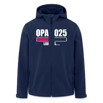 Papy 2025 - Veste softshell homme en polyester recyclé Stanley/Stella - marine - Devant - AI Model Male 185 light (185cm)