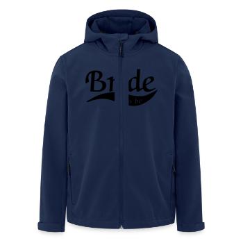 Bride to be - Recycelte Männer Softshell-Jacke von Stanley/Stella - Navy - Vorne - AI Model Male 185 light (185cm)