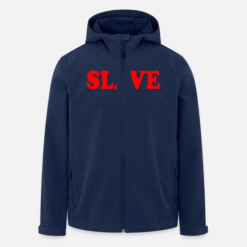 Slave - Recycelte Männer Softshell-Jacke von Stanley/Stella - Navy