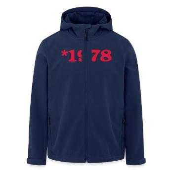 Birthday - born in 1978 * - Men’s Recycled Softshell Jacket by Stanley/Stella - navy - Front - AI Model Male 185 light (185cm)