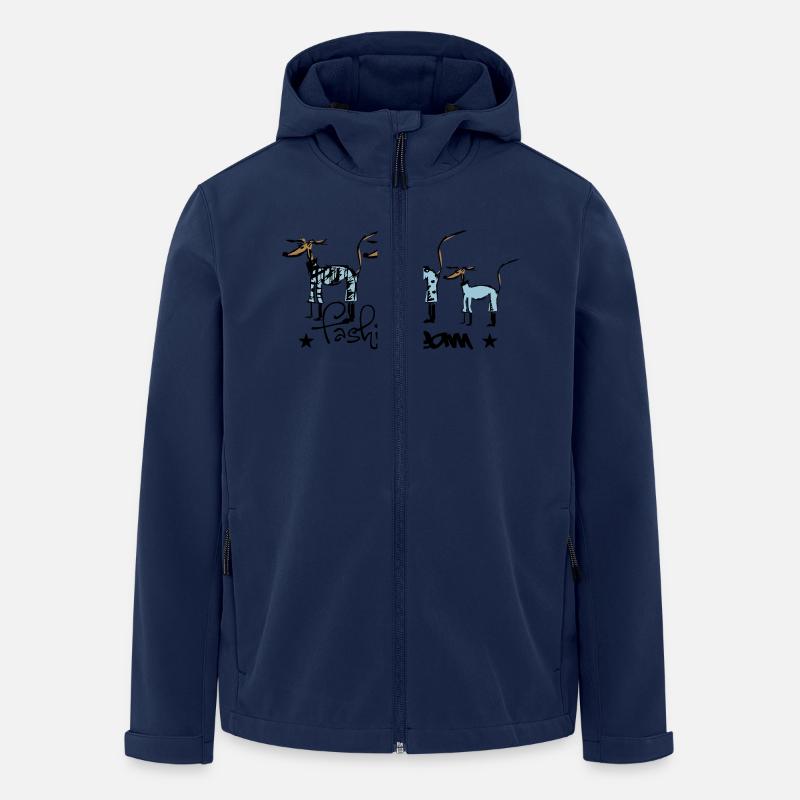 fashion team - Recycelte Männer Softshell-Jacke von Stanley/Stella - Navy