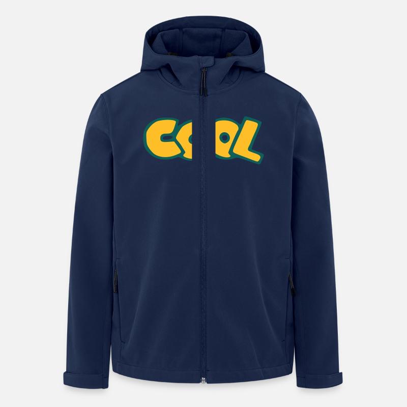 cool - Recycelte Männer Softshell-Jacke von Stanley/Stella - Navy