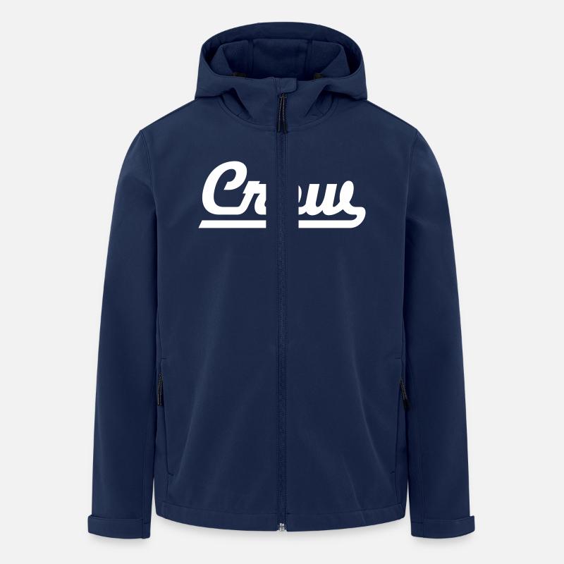 Crew - Recycelte Männer Softshell-Jacke von Stanley/Stella - Navy