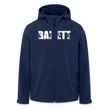 ballett - Recycelte Männer Softshell-Jacke von Stanley/Stella - Navy - Vorne - AI Model Male 185 light (185cm)
