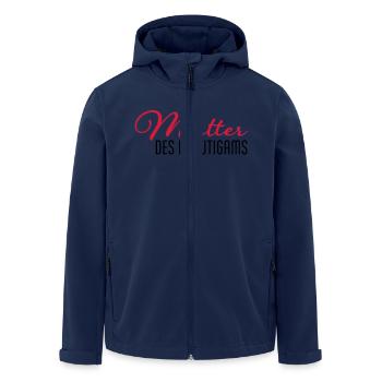 Mother of the Groom - Men’s Recycled Softshell Jacket by Stanley/Stella - navy - Front - AI Model Male 185 light (185cm)