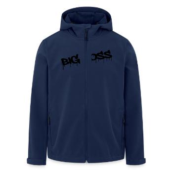 Big Boss - Recycelte Männer Softshell-Jacke von Stanley/Stella - Navy - Vorne - AI Model Male 185 light (185cm)