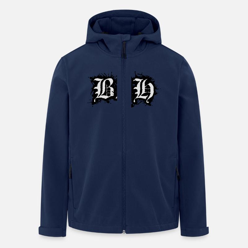 bzh - Veste softshell homme en polyester recyclé Stanley/Stella - marine