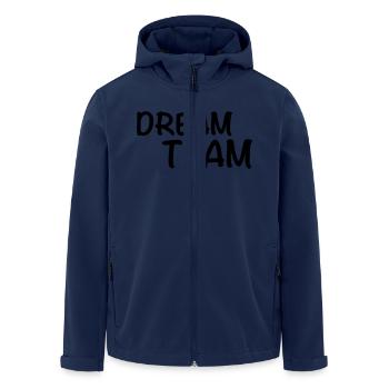 Dream Team - Veste softshell homme en polyester recyclé Stanley/Stella - marine - Devant - AI Model Male 185 light (185cm)