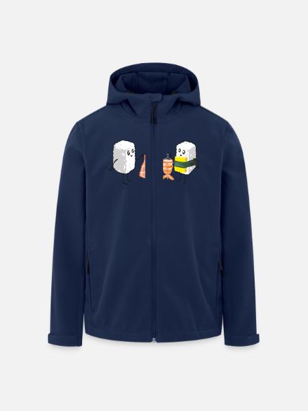 Sushi Shopping - Recycelte Männer Softshell-Jacke von Stanley/Stella - Navy