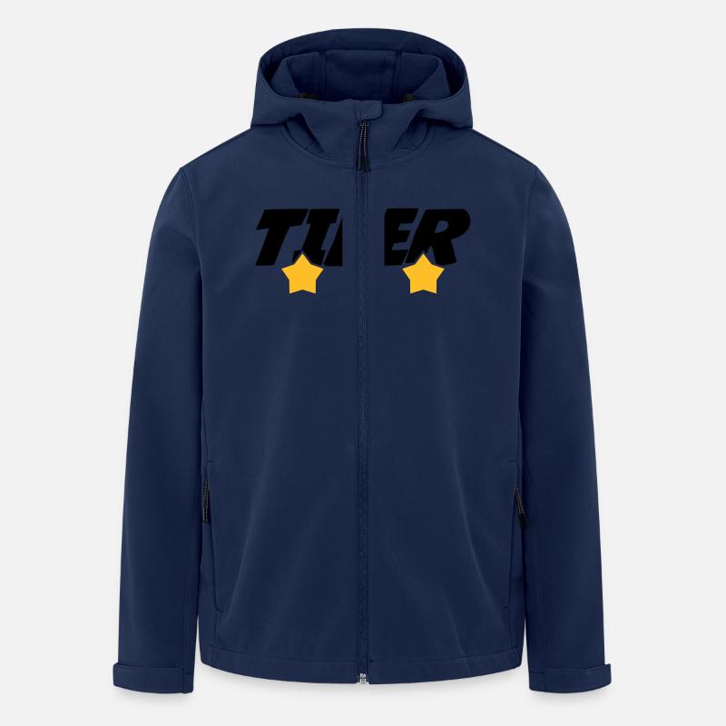 Tiler Tiling Fliesenleger Carreleur Carrelage - Men’s Recycled Softshell Jacket by Stanley/Stella - navy