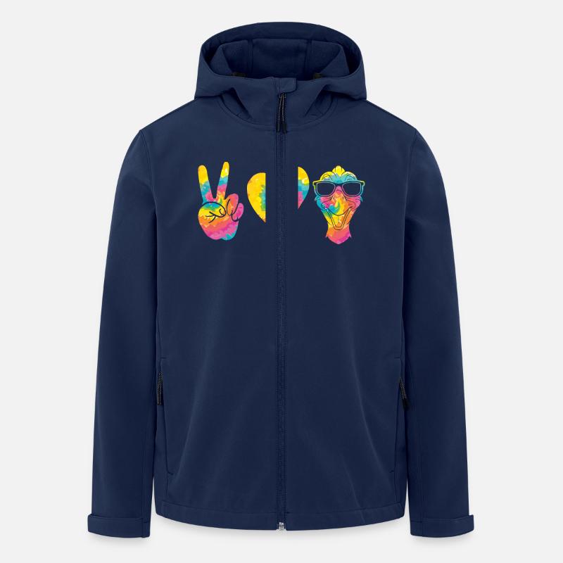 Gans - Recycelte Männer Softshell-Jacke von Stanley/Stella - Navy