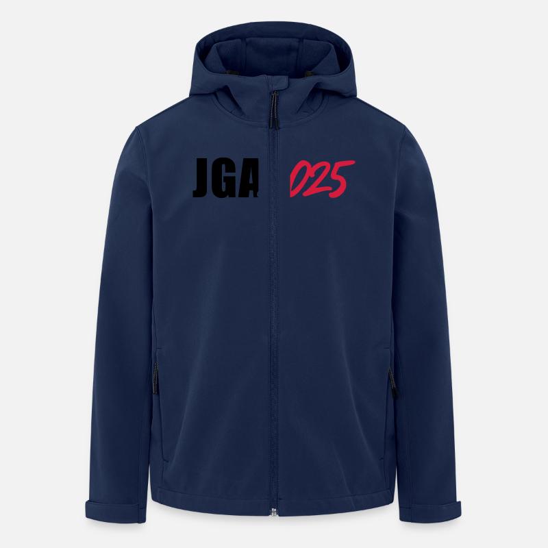 Jga 2025 - Recycelte Männer Softshell-Jacke von Stanley/Stella - Navy