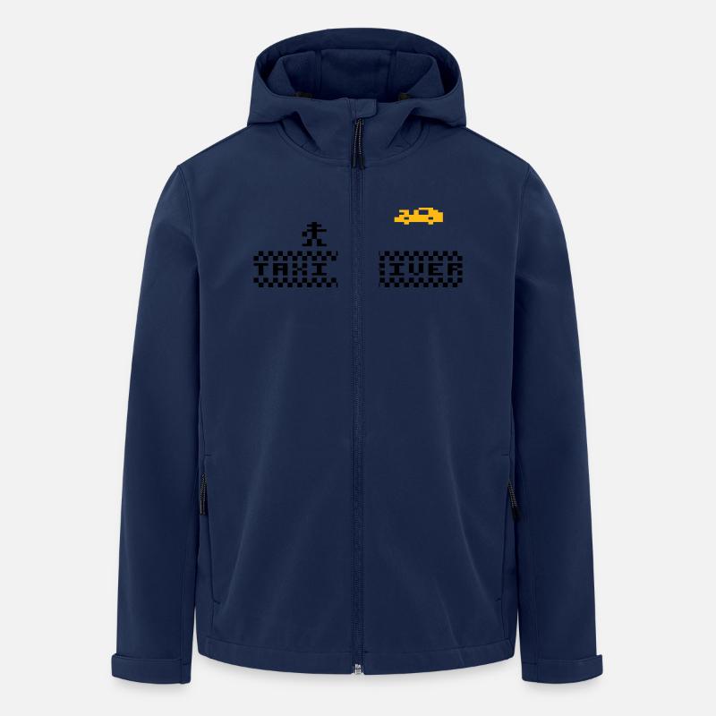 Taxi Driver - Men’s Recycled Softshell Jacket by Stanley/Stella - navy