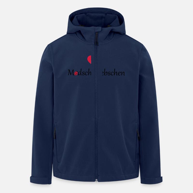 Modschegiebschen - Marienkäfer - Men’s Recycled Softshell Jacket by Stanley/Stella - navy