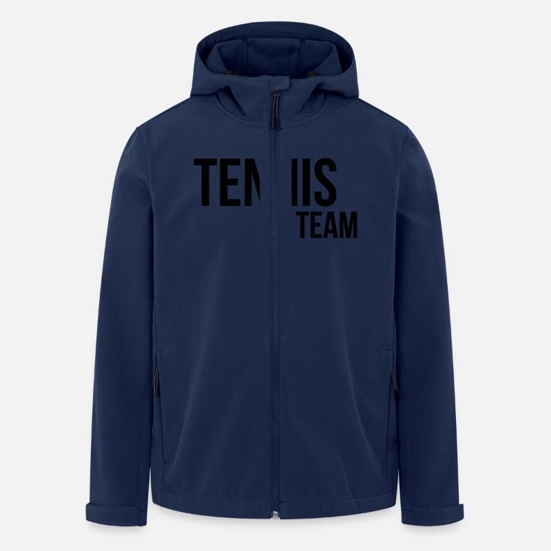 tennis_team - Recycelte Männer Softshell-Jacke von Stanley/Stella - Navy