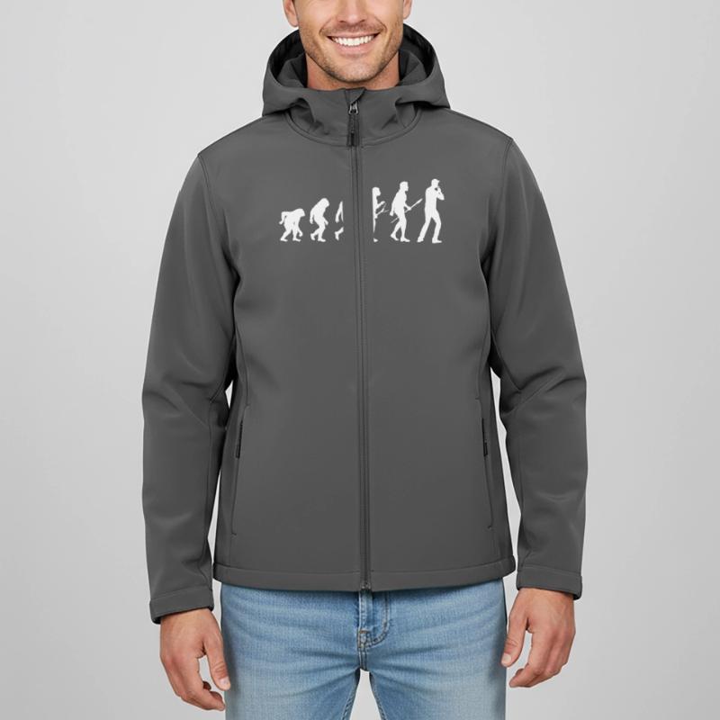 Harmonica Evolution Harmonica Veste softshell homme en polyester recyclé Stanley/Stella