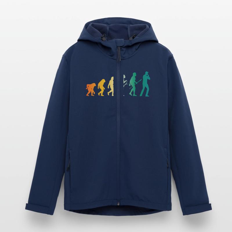 Harmonica Evolution Harmonica Veste softshell homme en polyester recyclé Stanley/Stella