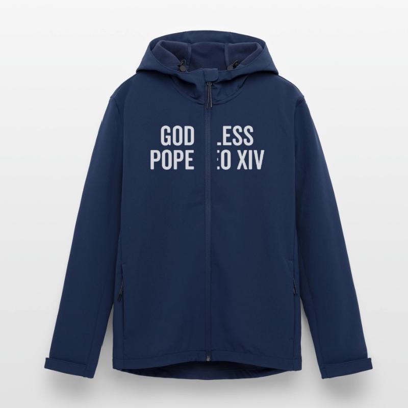 God Bless Pope Leo XIV Men’s Recycled Softshell Jacket by Stanley/Stella