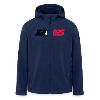 Jga 2025 Junggesellenabschied - Recycelte Männer Softshell-Jacke von Stanley/Stella - Navy - Vorne - AI Model Male 185 light (185cm)