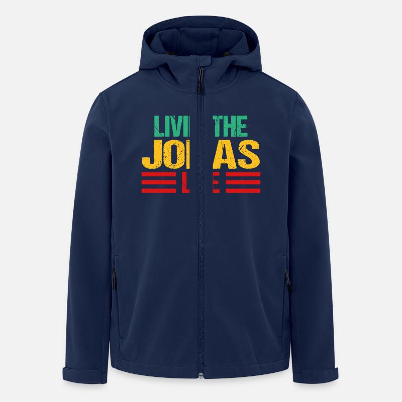 Jonas - Recycelte Männer Softshell-Jacke von Stanley/Stella - Navy