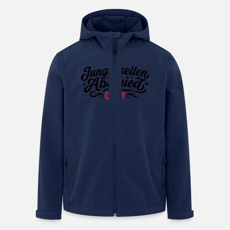 Junggesellen Abschied Crew - Recycelte Männer Softshell-Jacke von Stanley/Stella - Navy