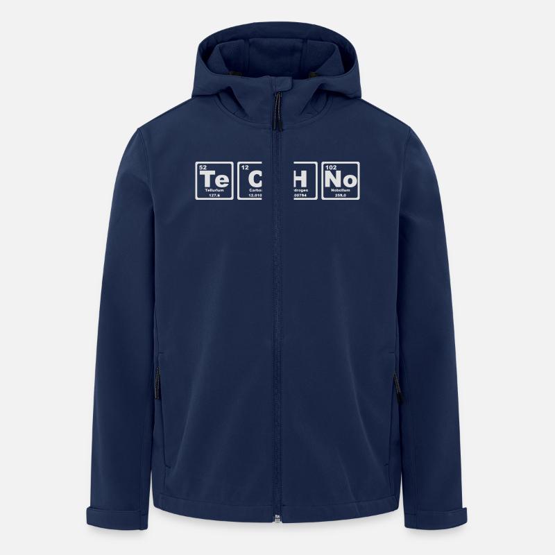 TECHNO PERIODENSYSTEM - Recycelte Männer Softshell-Jacke von Stanley/Stella - Navy