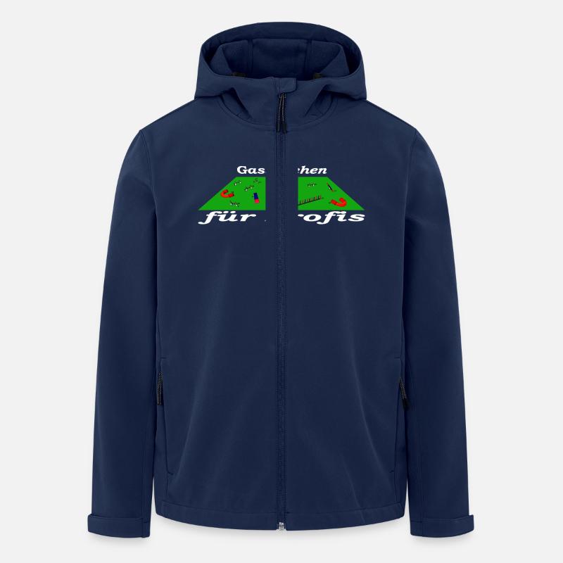 für Profis - Recycelte Männer Softshell-Jacke von Stanley/Stella - Navy
