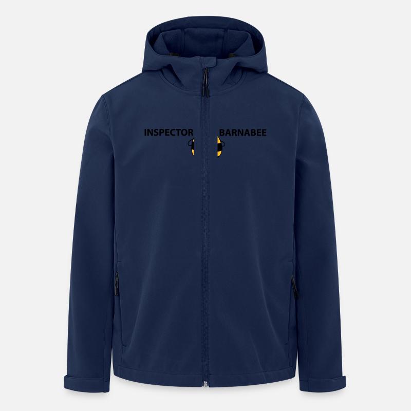 Inspector Barnabee - Men’s Recycled Softshell Jacket by Stanley/Stella - navy