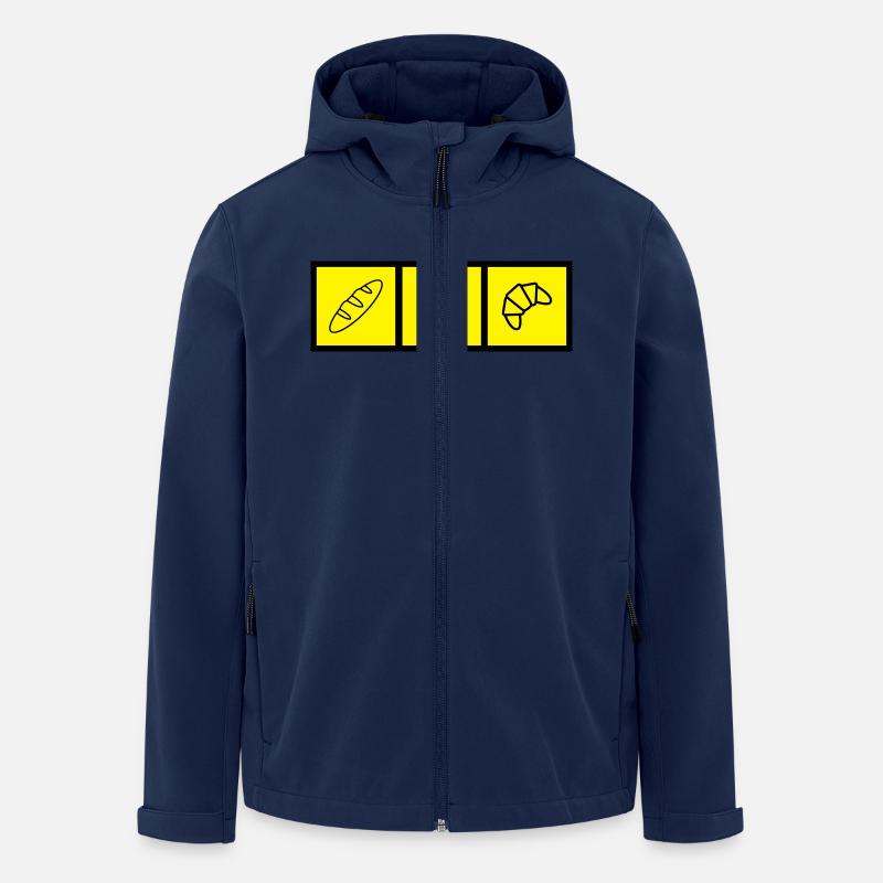 Bäcker / Bäckerei / Bäckerin / Brot - Recycelte Männer Softshell-Jacke von Stanley/Stella - Navy