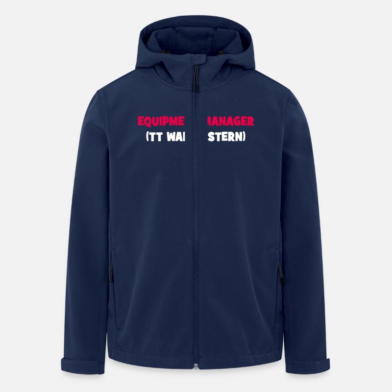 Equipment Manager - Recycelte Männer Softshell-Jacke von Stanley/Stella - Navy