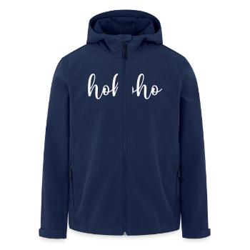 hohoho - Recycelte Männer Softshell-Jacke von Stanley/Stella - Navy - Vorne - AI Model Male 185 light (185cm)