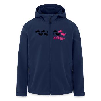 Loading Baby Girl Design - Veste softshell homme en polyester recyclé Stanley/Stella - marine - Devant - AI Model Male 185 light (185cm)