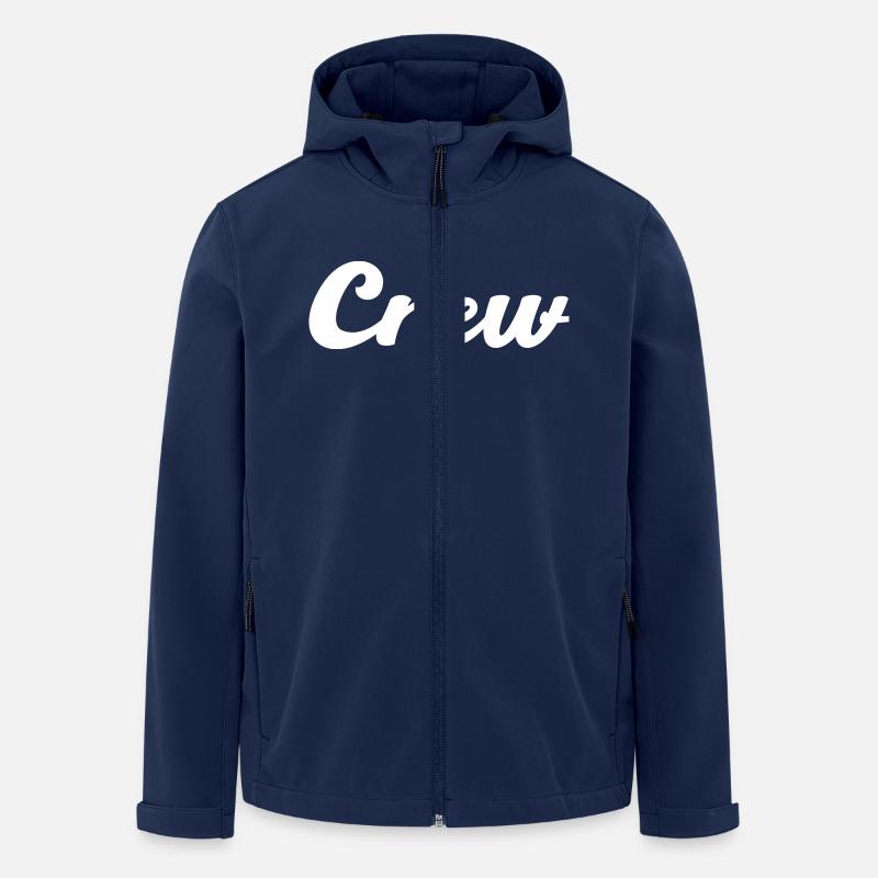 crew - Recycelte Männer Softshell-Jacke von Stanley/Stella - Navy