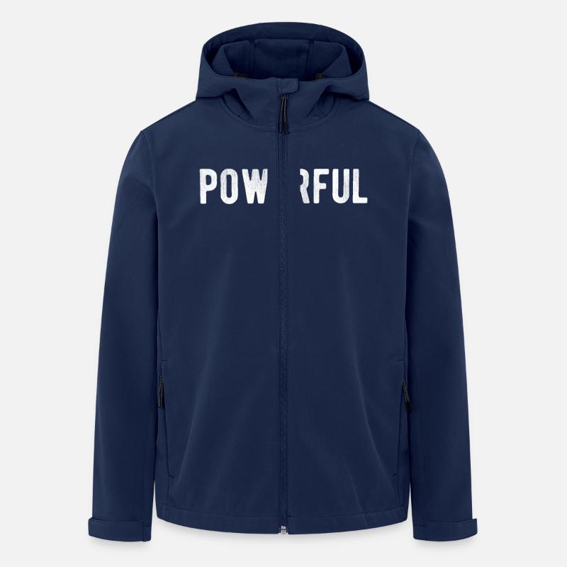 Powerful - Men’s Recycled Softshell Jacket by Stanley/Stella - navy