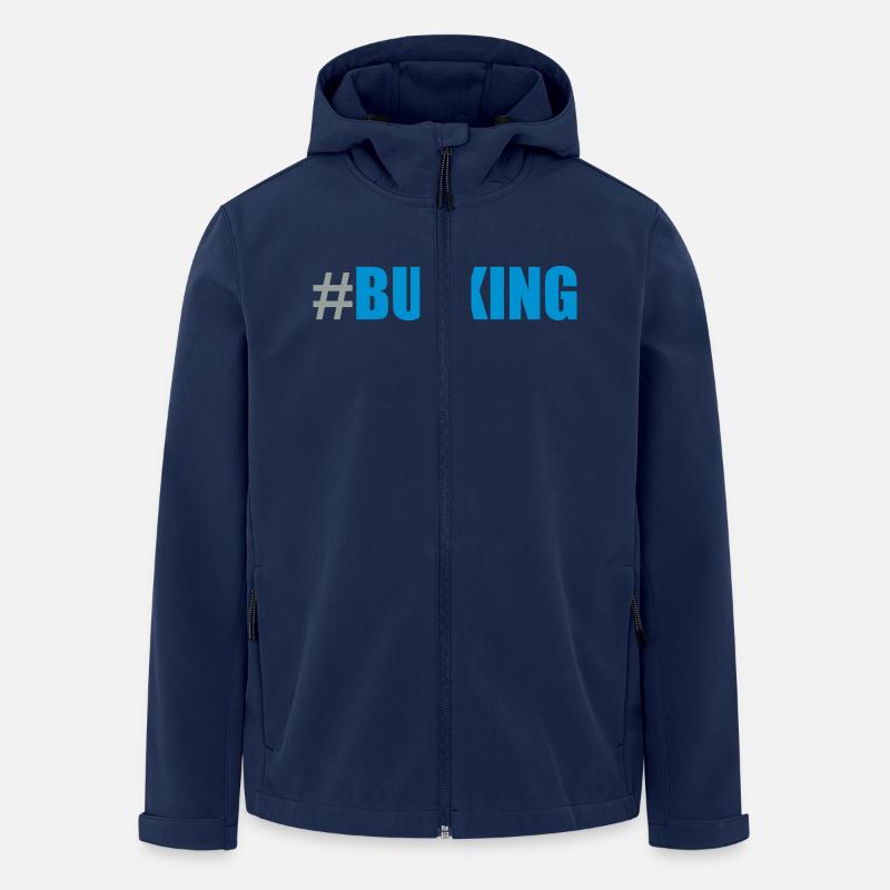 #bulking - Recycelte Männer Softshell-Jacke von Stanley/Stella - Navy