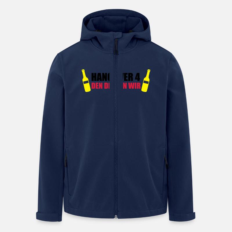 hangover4 - Recycelte Männer Softshell-Jacke von Stanley/Stella - Navy