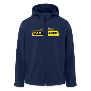 Bester Taxifahrer 1 - Recycelte Männer Softshell-Jacke von Stanley/Stella - Navy - Vorne - AI Model Male 185 light (185cm)