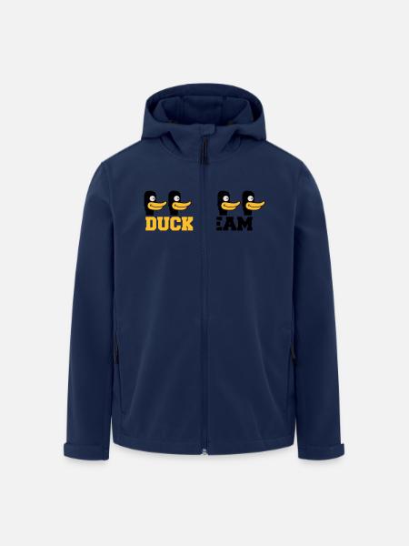 Duck Team - Veste softshell homme en polyester recyclé Stanley/Stella - marine