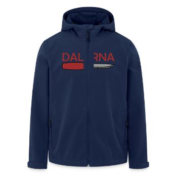 Dalécarlie - Veste softshell homme en polyester recyclé Stanley/Stella - marine - Devant - AI Model Male 185 light (185cm)