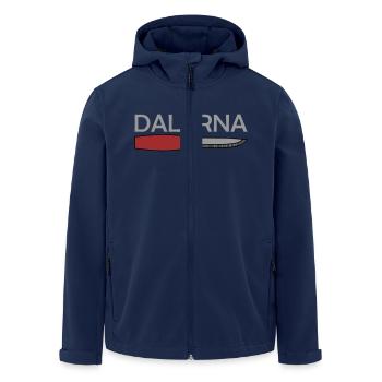 Dalécarlie - Veste softshell homme en polyester recyclé Stanley/Stella - marine - Devant - AI Model Male 185 light (185cm)