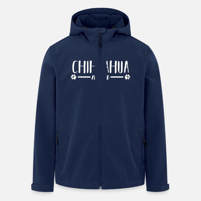 Mama Mutter Hund Chihuahua - Recycelte Männer Softshell-Jacke von Stanley/Stella - Navy
