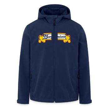 Burgenländerin Burgenland Burgenländer Österreich - Recycelte Männer Softshell-Jacke von Stanley/Stella - Navy - Vorne - AI Model Male 185 light (185cm)