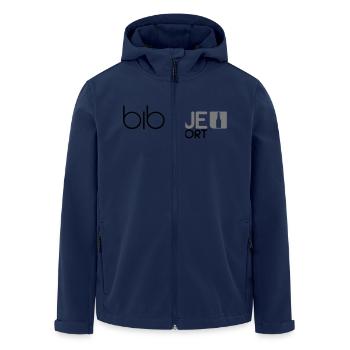 Bibine Sport - Veste softshell homme en polyester recyclé Stanley/Stella - marine - Devant - AI Model Male 185 light (185cm)