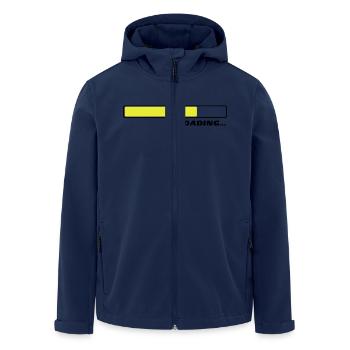 Loading… 2c - Recycelte Männer Softshell-Jacke von Stanley/Stella - Navy - Vorne - AI Model Male 185 light (185cm)