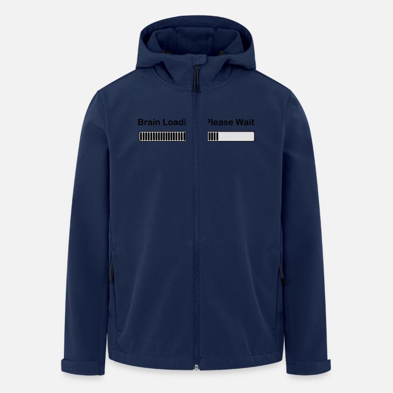brainloading - Veste softshell homme en polyester recyclé Stanley/Stella - marine