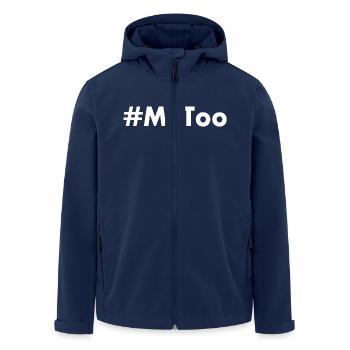 Me too - Recycelte Männer Softshell-Jacke von Stanley/Stella - Navy - Vorne - AI Model Male 185 light (185cm)